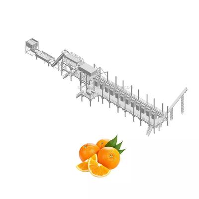 Промышленная автоматическая производственная линия апельсинового цитрусового сока