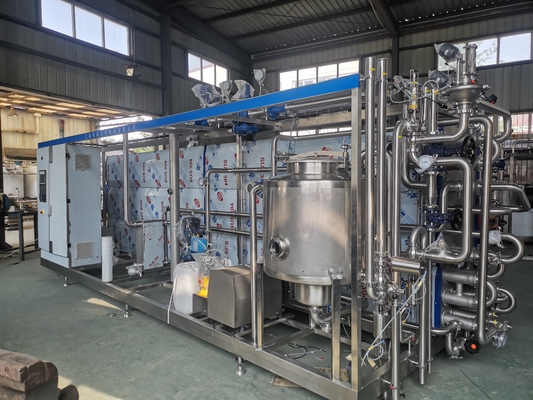 высококачественный стерилизатор UHT 500-20000L/H для заводов по производству йогурта/молака/мороженного стерилизатор на заказ из Китая