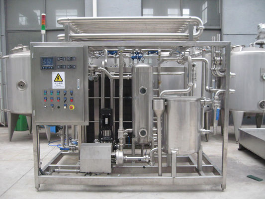 1000L Pasteurizer Machine With PLC For Milk / Yogurt / Fruit Juice Processing Line SUS304/316 (включается в линию обработки молока / йогурта / фруктового сока)
