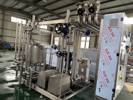 Стерилизатор UHT 500-20000L/H для переработки фруктов и овощей