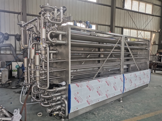 Специализированная Стерилизационная машина UHT 500-20000L/H для линии обработки продуктов питания и напитков с ПЛК SUS304/316
