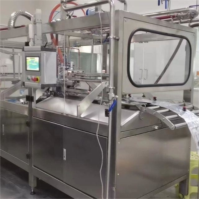 Полно-автоматическая асептическая BIB заполнительная машина для 1-25L непрерывного мешка в коробке Оранжевый / манго / ананасовый сок наполнитель с ПЛК