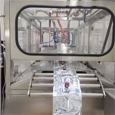 Автоматическая 1-220L двойная голова асептическая мешка заполняющая машина SUS304 для упаковки сока молочного пюре