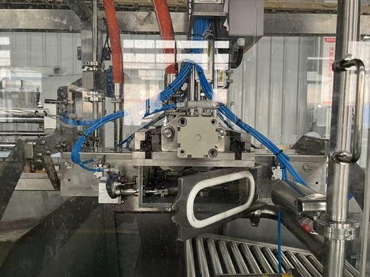 Автоматическая 1-220L двойная голова асептическая мешка заполняющая машина SUS304 для упаковки сока молочного пюре