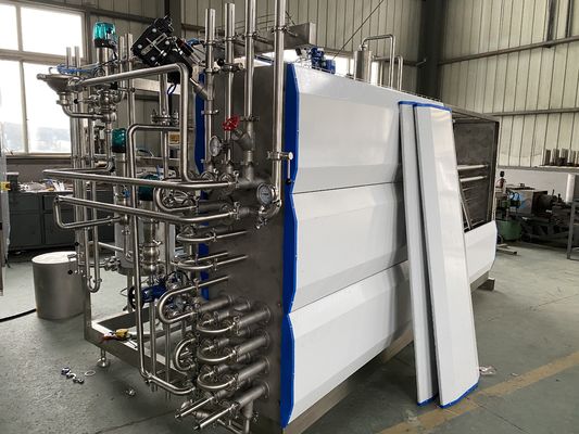 Стерилизационная машина 1000L UHT, обеспечивающая ультравысокую температуру обработки и асептику различных жидких пищевых продуктов SUS304